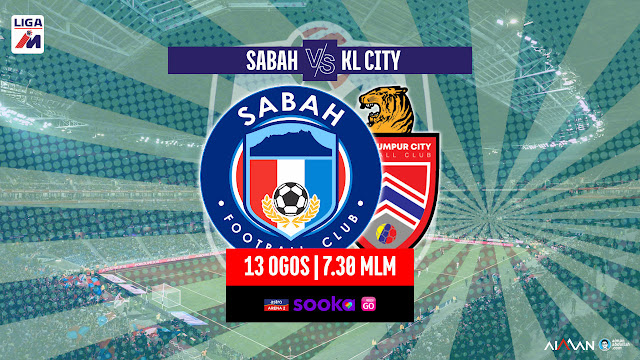 Siaran Langsung Live Streaming Sabah vs KL City Liga Super 2023