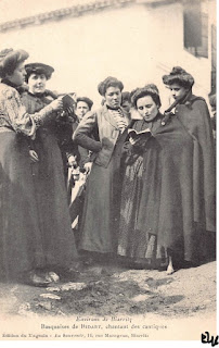 pays basque autrefois femmes religion chants labourd