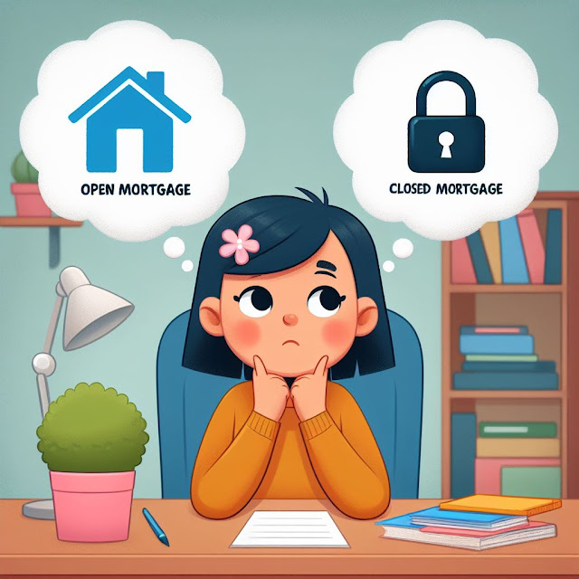 Open Mortgage and Closed Mortgage