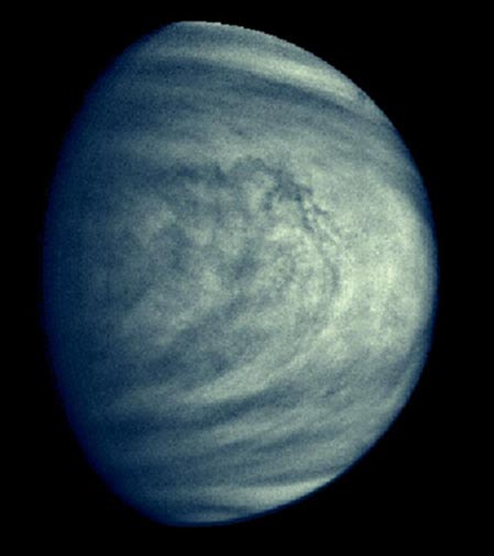 send a spacecraft to investigate the air and land on the planet Venus,