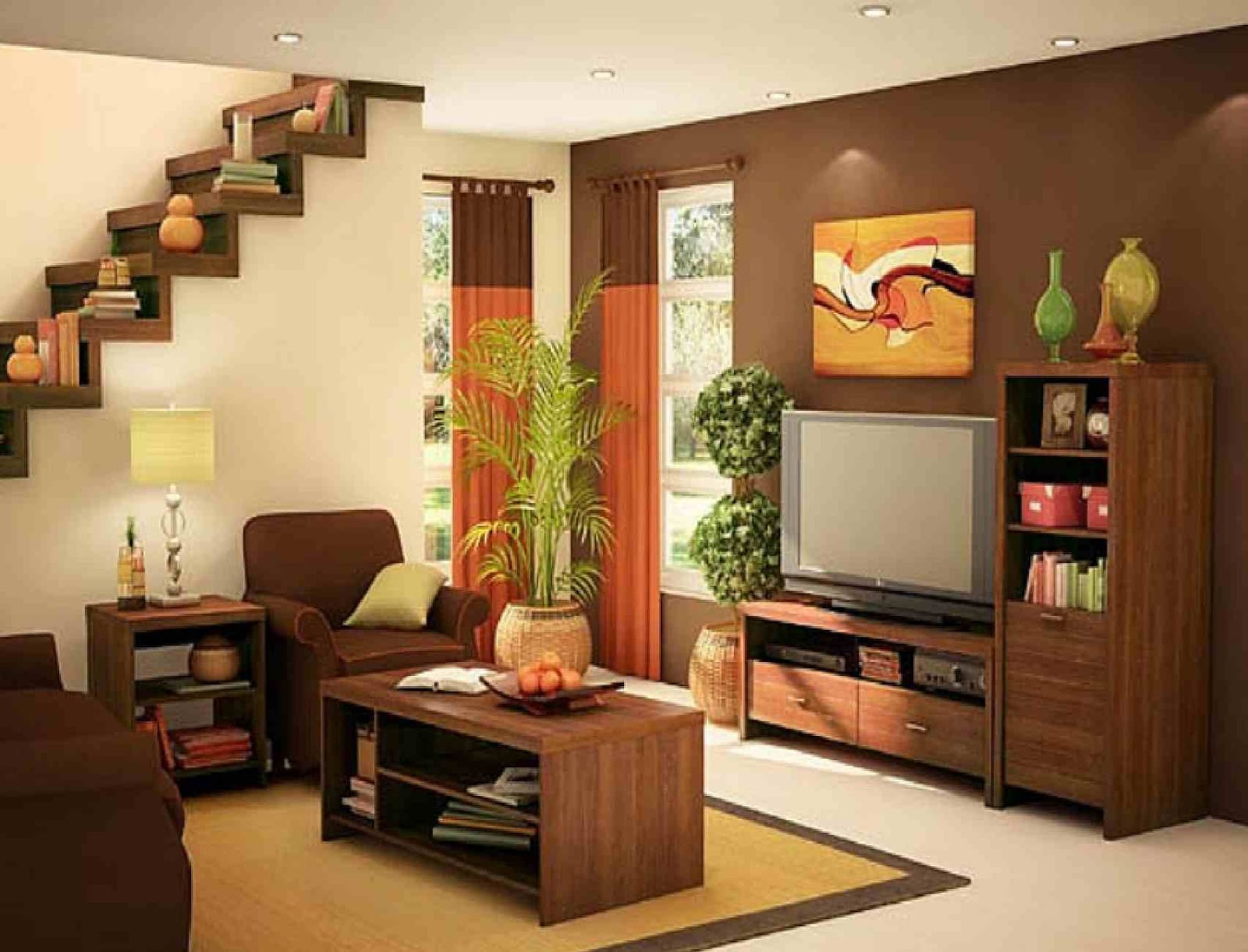 Home Interior Designs: Simple Living Room Designs