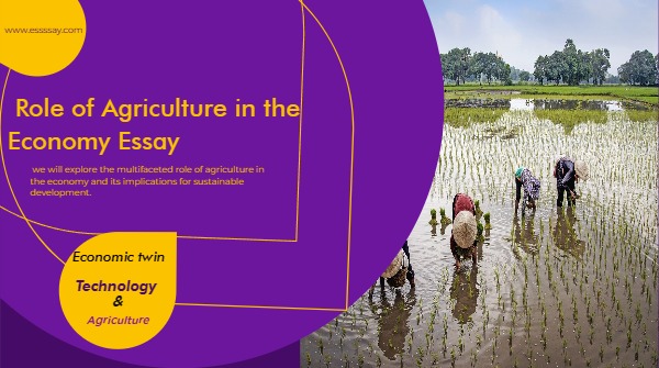 Role of Agriculture in the Economy Essay