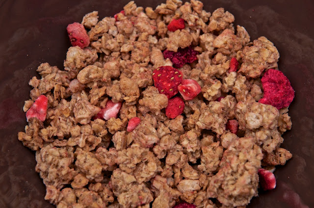 Cruesli - Quaker - Breakfast cereals - Dessert - Muesli - Fruits rouges - Céréales