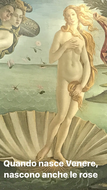 La venere di Botticelli