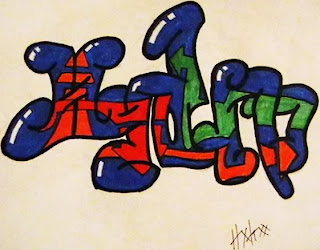 Graffiti Alphabet Bubble 