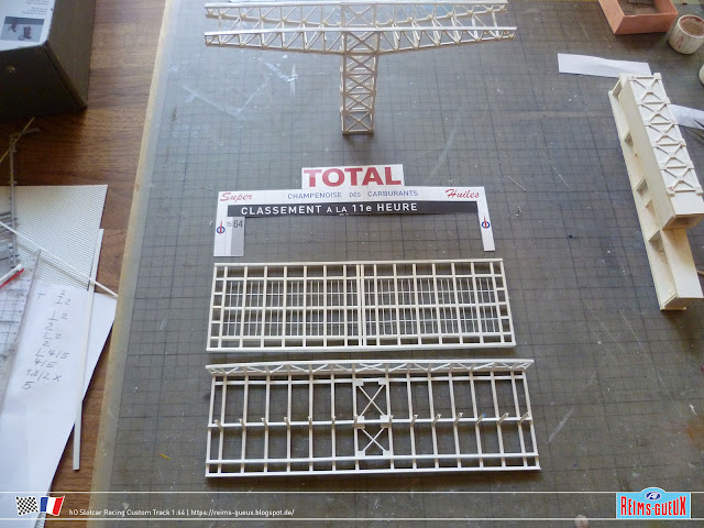 Anzeigetafel Scoreboard Reims-Gueux Custom Race Track hO