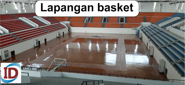 lantai untuk lapangan basket