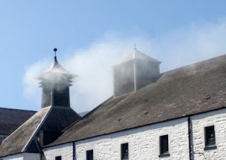 Distillery working even on its open day