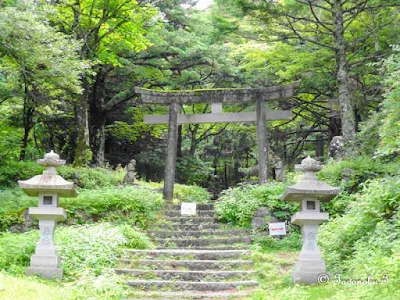 富士山・吉田口登山道「馬返し」（山梨県富士吉田市）‐2011年当時