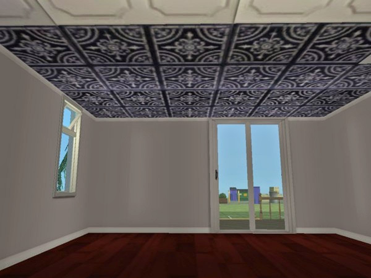 Fancy ceiling tiles