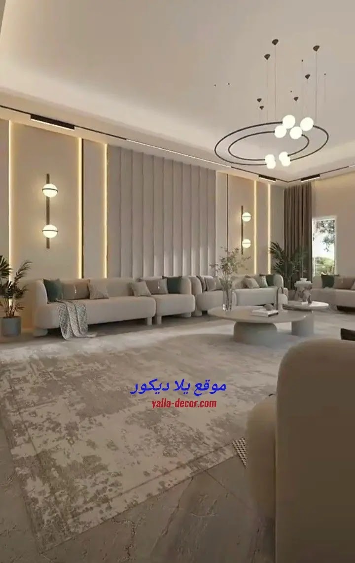 اشكال ديكورات حوائط ريسبشن