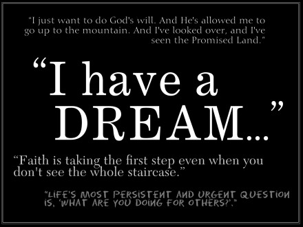 i have a dream speech quotes Martin Luther King Jr day ...