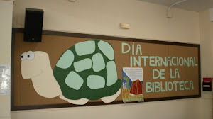 Mural del Día Internacional de la Biblioteca