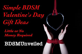 Simple BDSM Valentines Day ideas