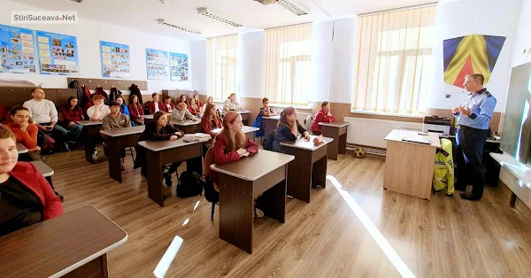 IPJ Suceava, acțiuni în școli pentru a marca Săptămâna prevenirii traficului de persoane