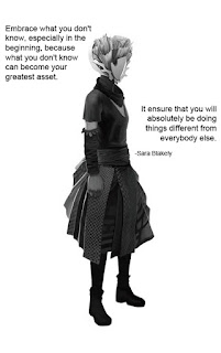 Embrace what you don't know, especially in the beginning, because what you don't know can become your greatest asset.It ensure that you will absolutely be doing things different from everybody else.  -Sara Blakely