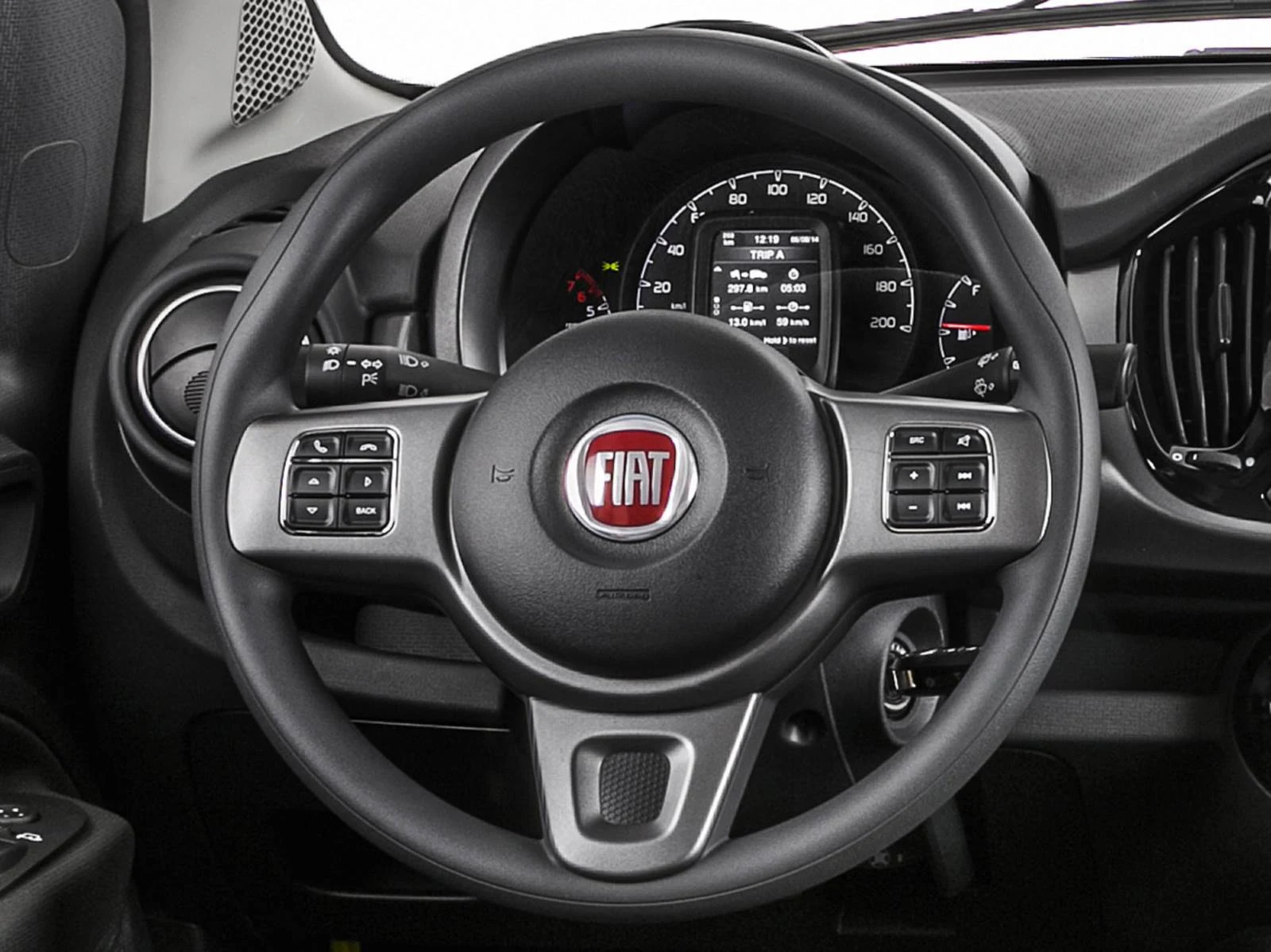 Novo Fiat Uno 2015 - Evolution 1.4 - volante multifuncional