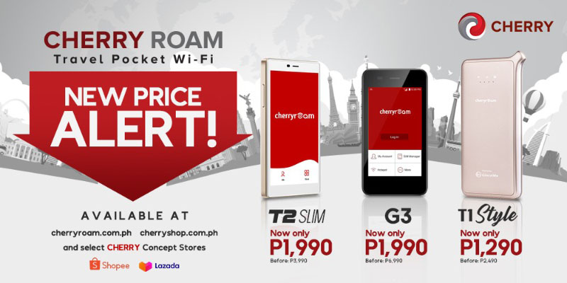 Deal: CHERRY Roam Pocket WiFi's to receive price cut starting Sept 1, starts at PHP 1,290
