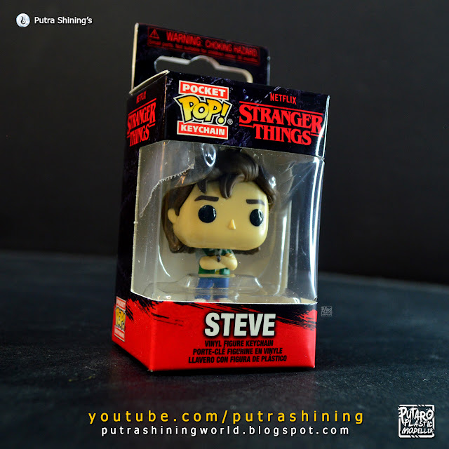 Putra Shining bought Pocket Pop Keychain Steve  from the Stranger Things Season 4