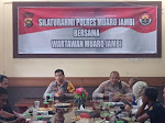 Kapolres Muarojambi  Gelar Kasus 2023 Bersama Wartawan 