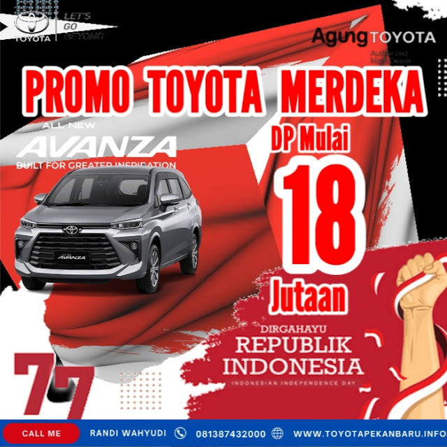 Cek Promo Toyota  Avanza  Pekanbaru Riau