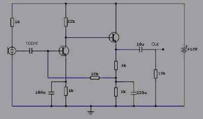 Pre-Amp mic condenser