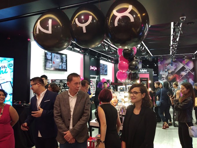 Pembukaan NYX Professional Make Up Store di Sunway Pyramid