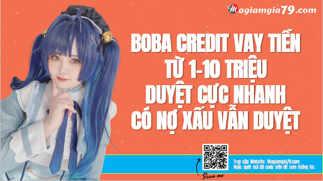 Boba Credit Vay tiền từ 1-10 Triệu Duyệt Cực nhanh