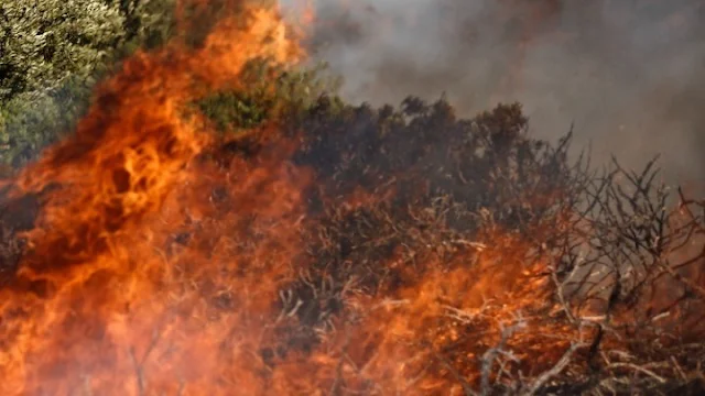 Η απειλή για φωτιές θα είναι μεγάλη και την Δευτέρα 30/8