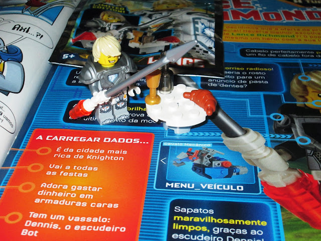 Set LEGO Nexo Knnights Magazine Gift 271601 Lance