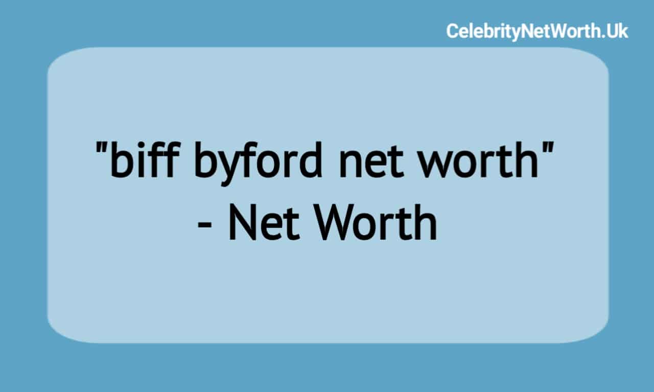 biff byford net worth | Celebrity Net Worth