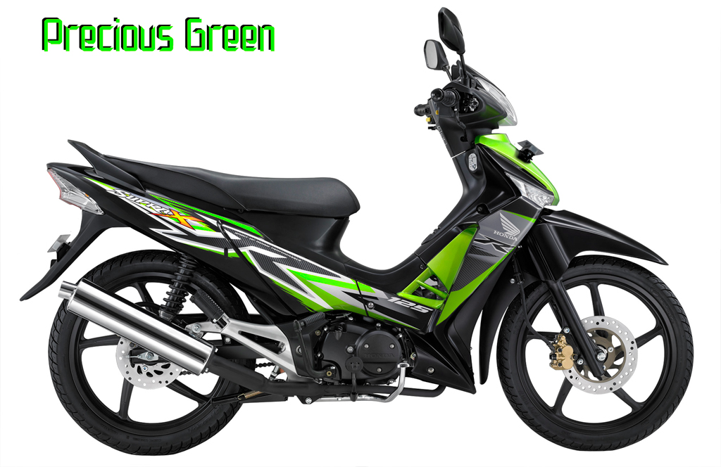 Honda SUpra X 125 R Precious Green, title=