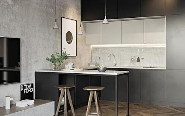 modern minimalist kitchen interior design