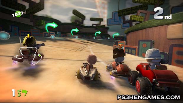 Little Big Planet Karting + DLC [NO HAN] [PKG/Carpeta] [HEN/CFW] [BCUS98254 / BCES01422] PS3