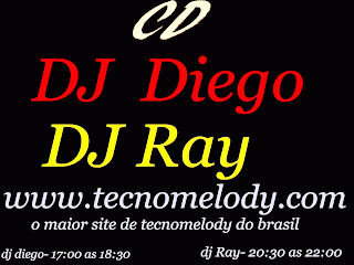 Cd de Melody 2011 - Dj Ray e Dj Diego vol. 01