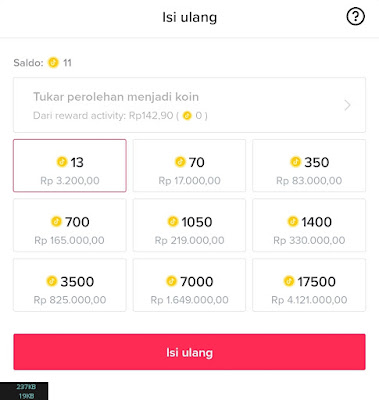 Cara Ganti Email Pembayaran Play Store di TikTok Koin (Change)