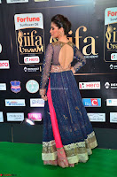 Raai Laxmi in Beautiful Backless Designer Anarkali Gown at IIFA Utsavam Awards 2017  Day 2  Exclusive 10.JPG