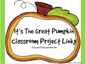 it's the great pumpkin classroom pumpkin projects linky