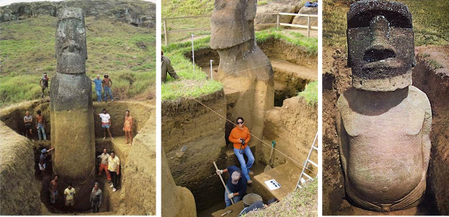 Moais-desenterrados-isla-de-pascua-chile-rapanui