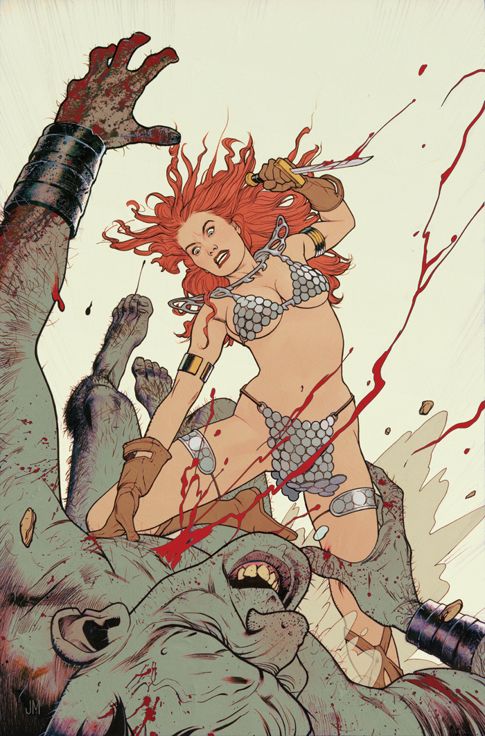 Red Sonja Empire of the Damned cover #2