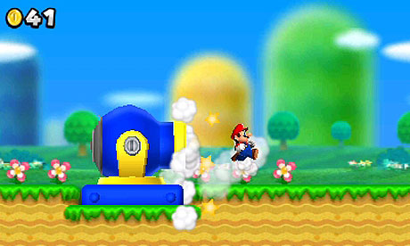 New Super Mario Bros gameplay