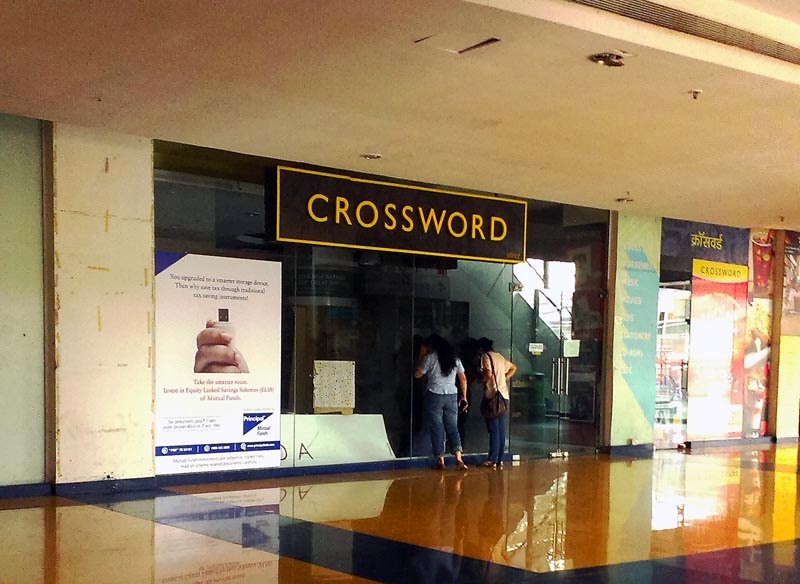 Closed Bookstore Crossword