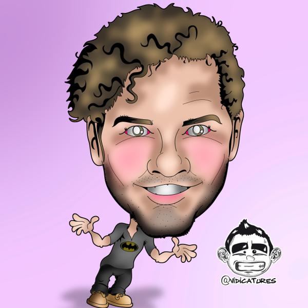 David Bisbal, coach de La Voz Kids, caricatura