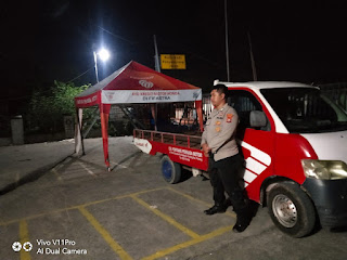 Patroli Dialogis, Personil Polsek Pontang Polres Serang Kontrol PT. Astra Honda Motor