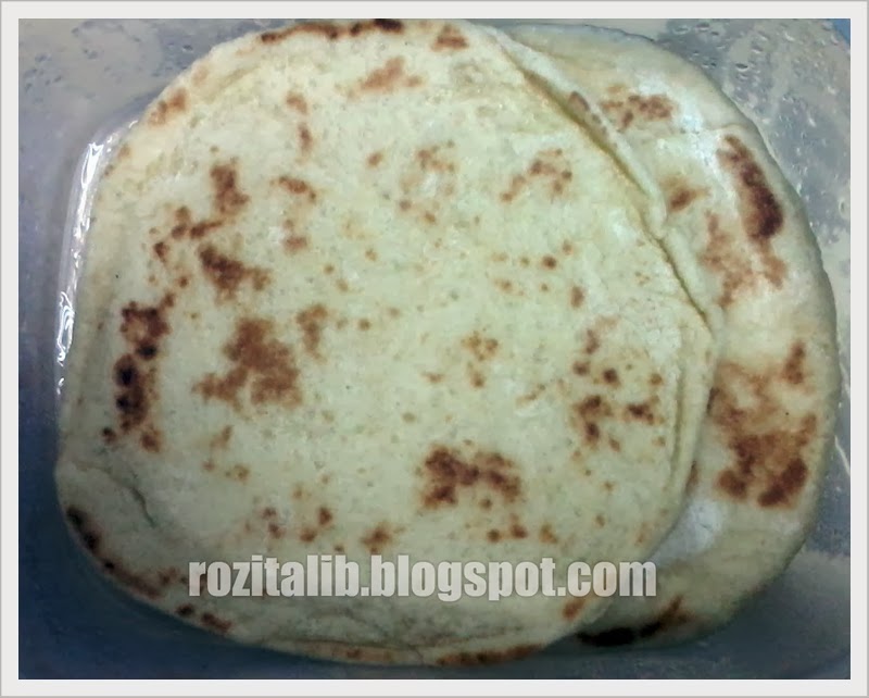 Bekal Roti Naan / Roti Tempayan - Rozi Talib