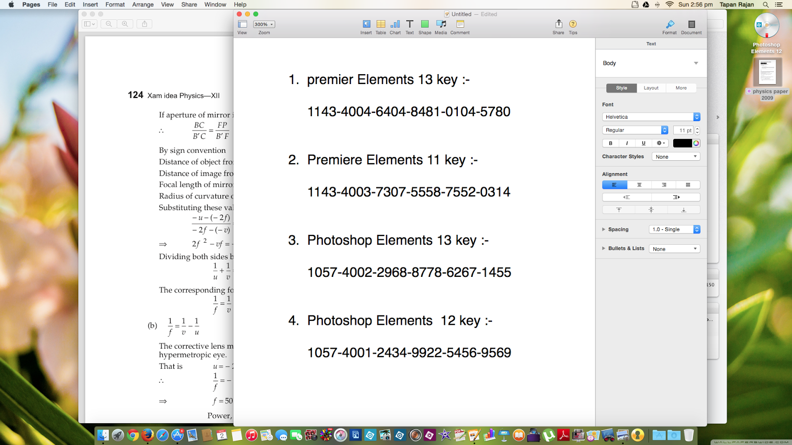 Mac World Here Is The Serial Keys For Adobe Photoshop Elements