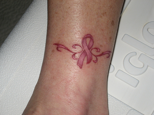 Breast Cancer Tattoos Symbol Design