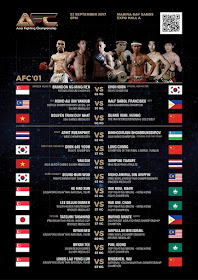 Singapore Inaugural Asia Fighting Championship In 