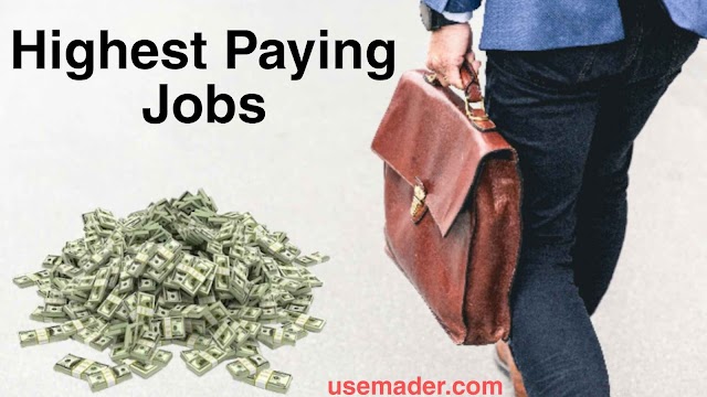 Top 5 World Highest Paying Jobs In World