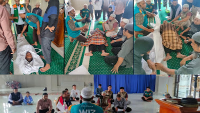Wahdah Islamiyah Bulukumba Sukses Gelar Pelatihan Penyelenggaraan Jenazah Di Masjid Al Ikhlas Cekkeng